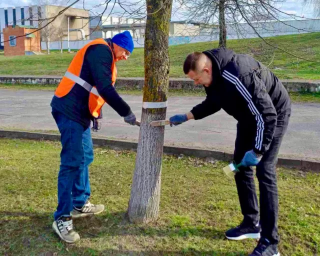 Сотрудники ОАО "Моготекс" приняли участие в общегородском субботнике 5 апреля